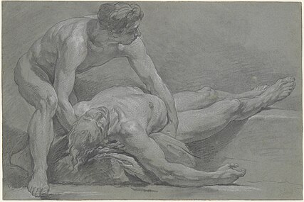 Two Nude Male Figures at the Metropolitan Museum of Art