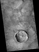 Grindavik Crater, as seen by CTX camera (on Mars Reconnaissance Orbiter).