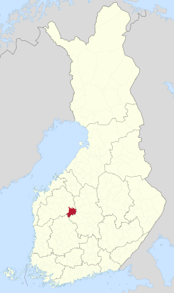 Location of Ähtäri in Finland