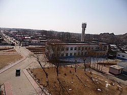 Blick über das Sijiaying-Erzbergwerk von Luanzhou, aufgenommen im Februar 2009