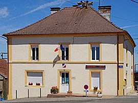The town hall in Brotte-lès-Luxeuil