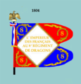 Regimentsstandarte 1804 bis 1811