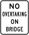 (R6-2) No Overtaking on Bridge