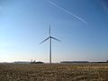 Vestas V80-1.8MW wind turbine outside Bowling Green, Ohio