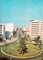 Central business district in Dacca, 1960s