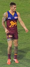 Colour photograph of Dayne Beams in 2017