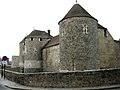 The walls around the castle of Dourdan.