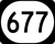 Kentucky Route 677 marker