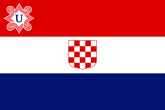 Flag of the Independent State of Croatia.