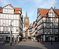 Hannover: Burg und Kramerstraße, Holzmarkt und Marktkirche