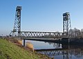 Hubbrücke über die Hunte bei Huntebrück 53° 12′ 0″ N, 8° 26′ 49″ O53.28.4469444444444 (2018 abgebaut)