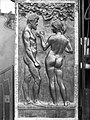 Klinger als Adam in Adam und Eva von Carl Seffner (um 1910)