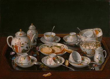 Still Life – Tea Set by Jean-Étienne Liotard c. 1782[c]
