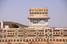Mahafaly-Grab mit traditioneller Bemalung
