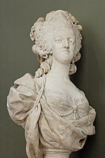 Marie Antoinette, by Louis-Simon Boizot for salon of 1781