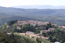 Panorama of Monterotondo Marittimo