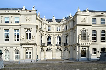 Entrance of the Palace of Charles of Lorraine