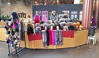 A fur store in Tallinn, Estonia, in 2019