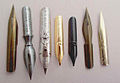 Perry & Co. pointed nibs