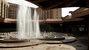 Republiq Square Metro Station Fountains