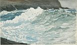 Prout's Neck by Winslow Homer 1883