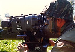 The sight on a Hellenic Army BGM-71 TOW