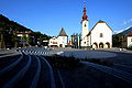 Tarviser Hauptplatz mit Pfarrkirche