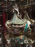Sèvres pot-pourri vase in the shape of a ship, one of the rarest, largest and most elaborate vases ever produced by Sèvres