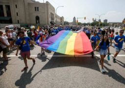 Winnipeg Pride Parade in Canada, June 4, 2023