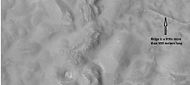 Ridge and surface features near rim of Adams crater, as seen by HiRISE under HiWish program