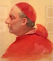 A Cardinal in Profile, 1880, Morgan Library and Museum