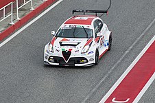 Alfa Giulietta TCR, driven by Max Mugelli at Misano 2019
