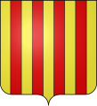 Arms of the House of Scheiffart von Merode: Or four pallets gules.