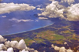 Aerial view of Baler Bay