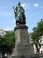 Budapest: statue of Archduke Joseph, Palatine of Hungary
