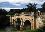 Bridge on main approach to Chatsworth House