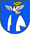 Pflugschar im Wappen von Tlmače