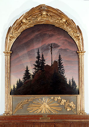 Tetschener Altar (Kreuz im Gebirge) (Caspar David Friedrich)