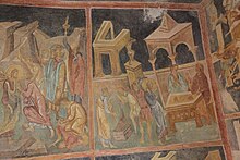 A fresco in a church