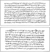 The inscription from the Sasanam