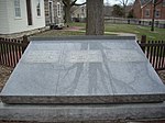 Current gravesite of Joseph, Hyrum, and Emma Smith