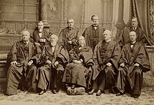 Photograph of Supreme Court Justices including Jackson