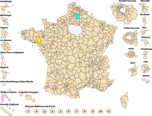 Constituencies electing deputies in the first round