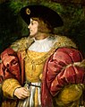Image 46Louis II of Hungary and Bohemia – the young king, who died at the Battle of Mohács, painted by Titian. (from History of Hungary)