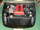 Typical engine bay (Webers, LHD)