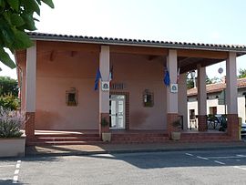 The town hall in Montgaillard-Lauragais