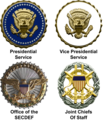 Figure 1: Presidential Service, Vice Presidential Service, Office of the Secretary of Defense, Joint Chiefs