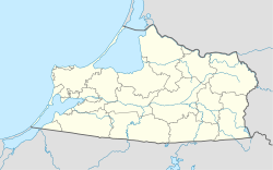 Yantarny is located in Kaliningrad Oblast