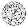 Siegel des Ritters Detlev de Parkentin, 1345