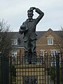 Stan Laurel statue in Dockwray Square